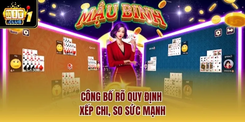 Công bố rõ quy định xếp chi, so sức mạnh